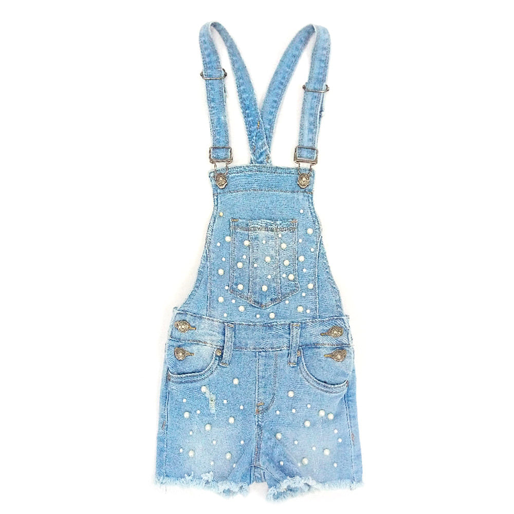 Overall para niñas celeste