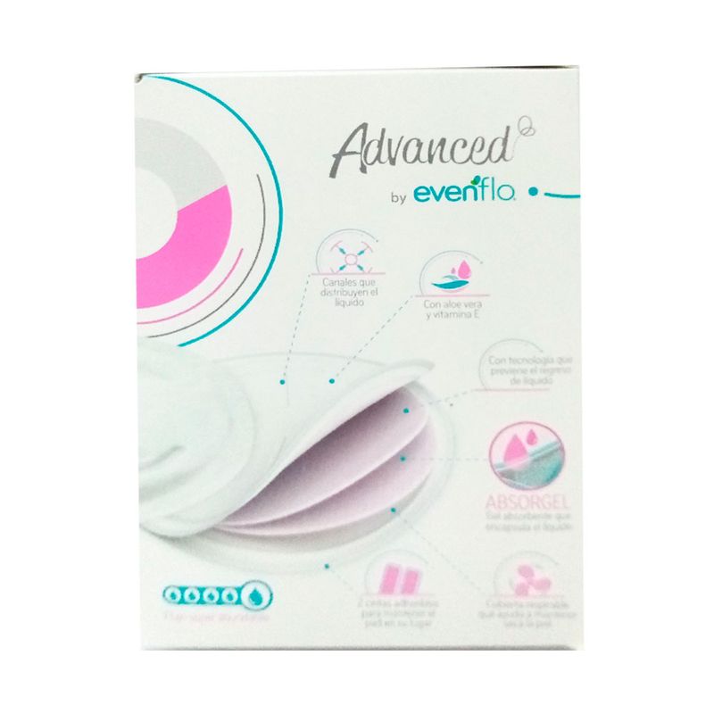 Protectores para lactancia Advanced by Evenflo 48 pzas