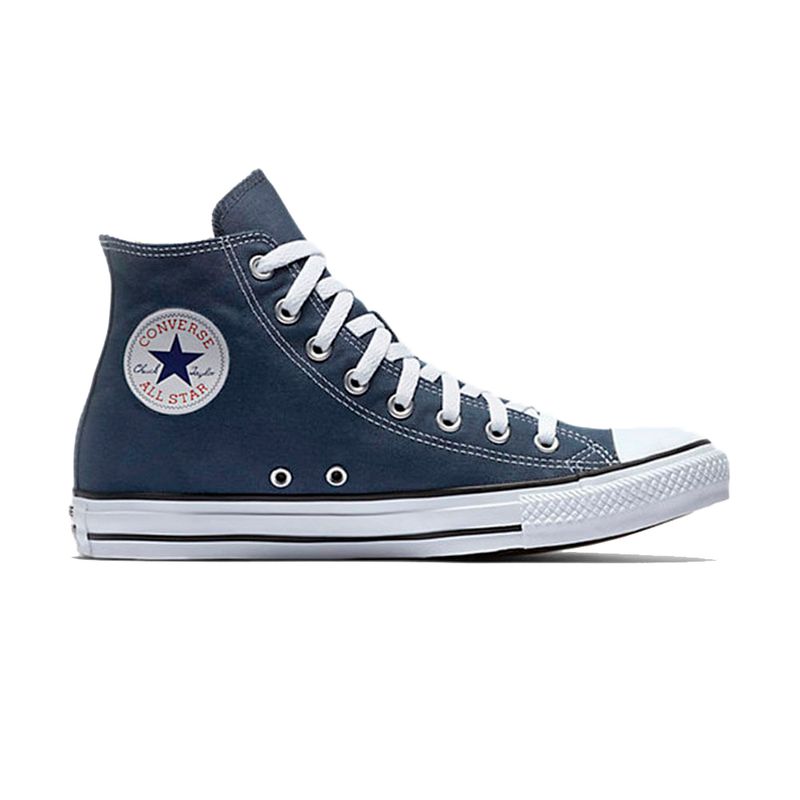 Botin deportivo casual Chuck Taylor Hi Converse All Star navy para hombre Siman Costa Rica