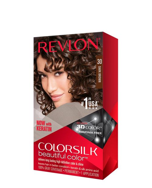 Tinte Color Silk - 30 Marrón oscuro