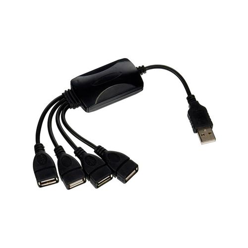 Concentrador usb 2.0 de 4 puertos calibre del cable : 30 awg