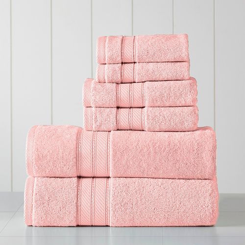 Set de toallas spun loft 6pc 600gsm blush