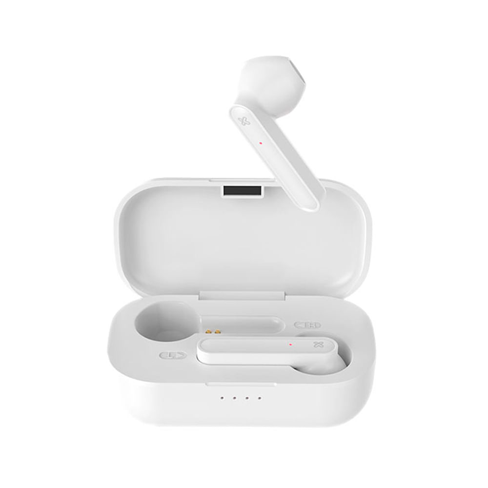 Audífonos bluetooth in ear tws stereo earbuds blanco