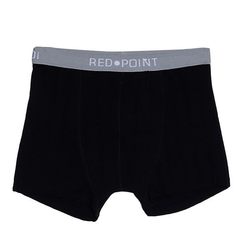 Bóxer Red Point trunk negro para hombre