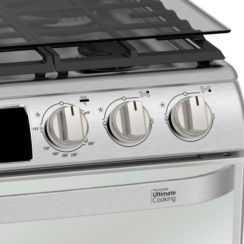 Cocina a gas 30p inox / EM7690CFIX2