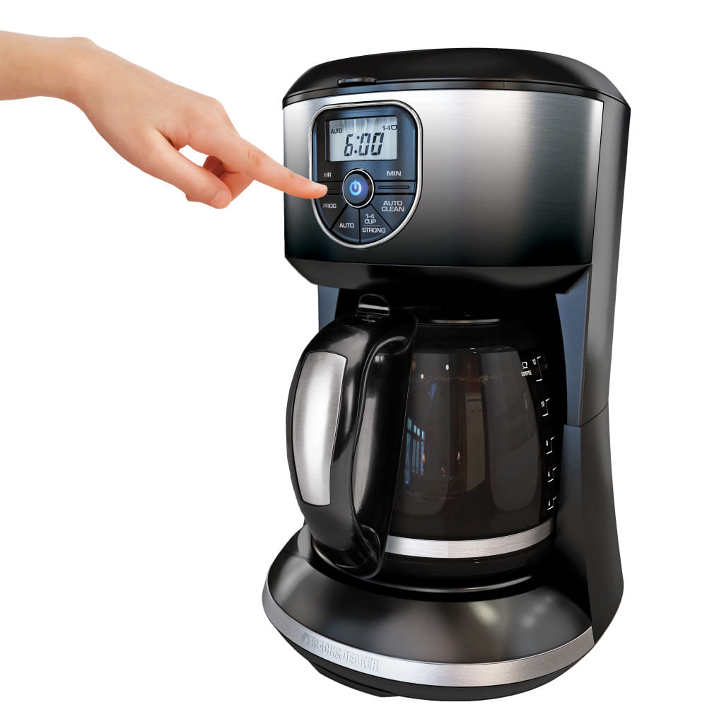 Cafetera programable de 12 tazas