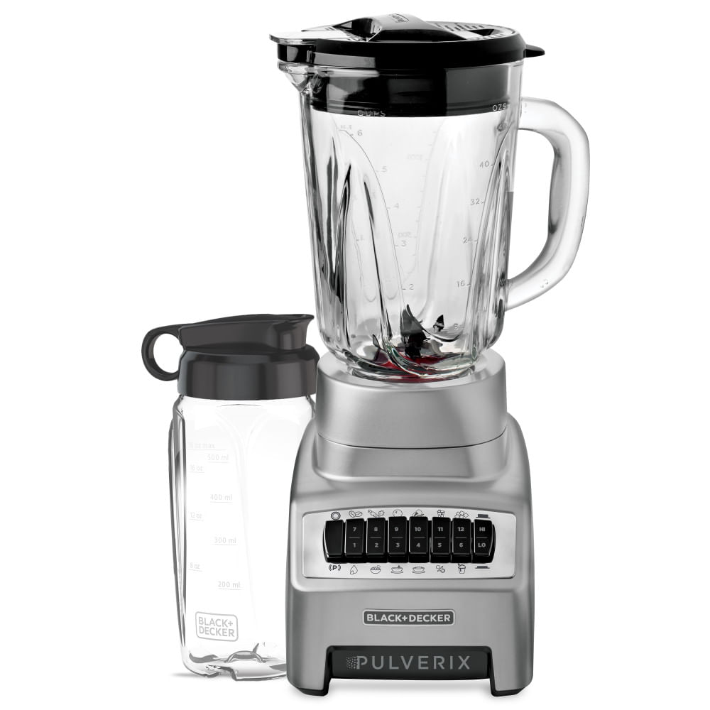 BLACK+DECKER DURAPRO 10-Speed Blender, 550W, Black/Silver