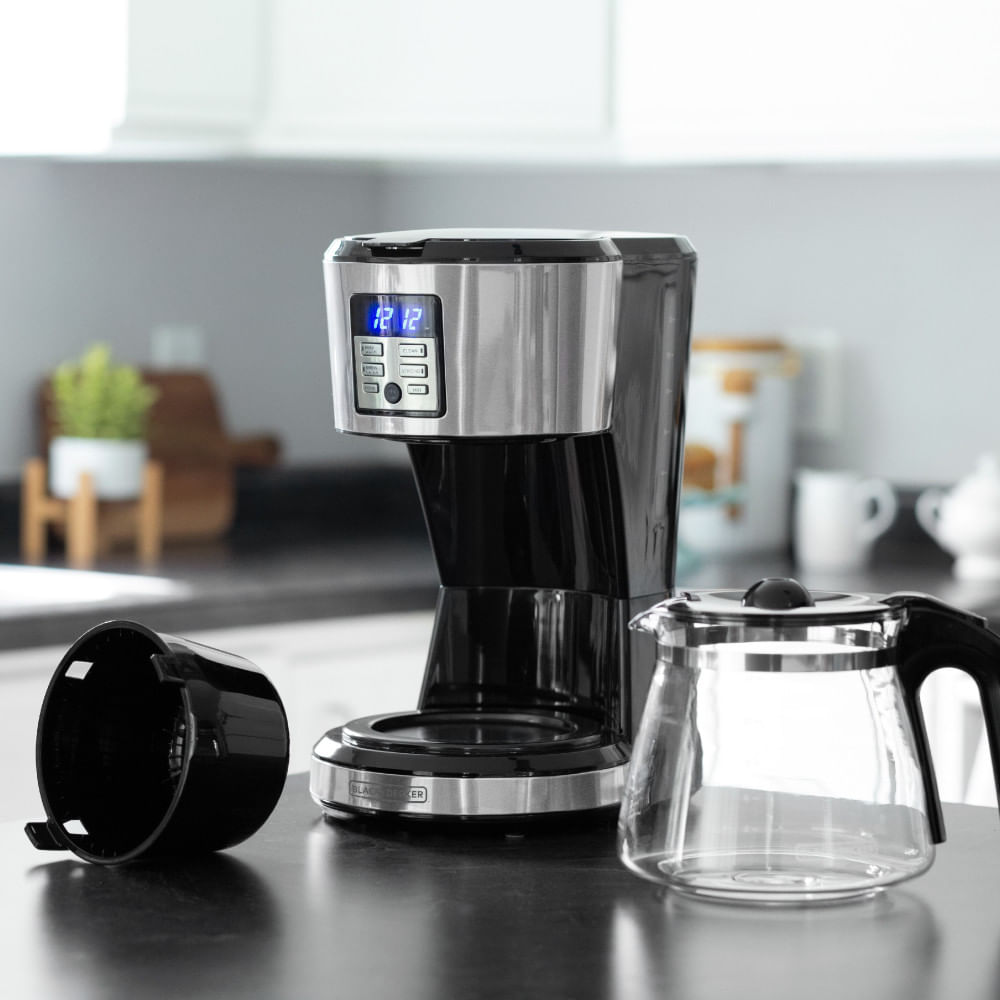 Cafetera 12 tazas black + decker - Siman El Salvador