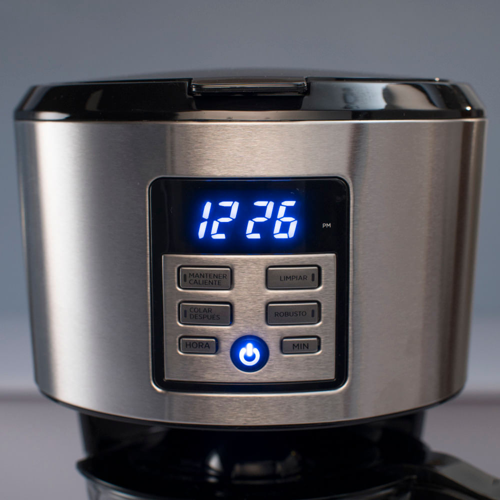 Coffee maker 12 tz negro programable