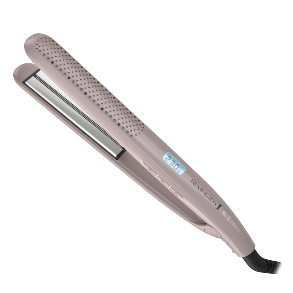 Plancha Alisadora Remington Wet2Straight para Cabello Húmedo y Seco