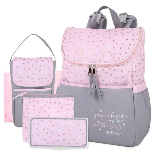 Pañalera de 5 piezas estilo mochila
