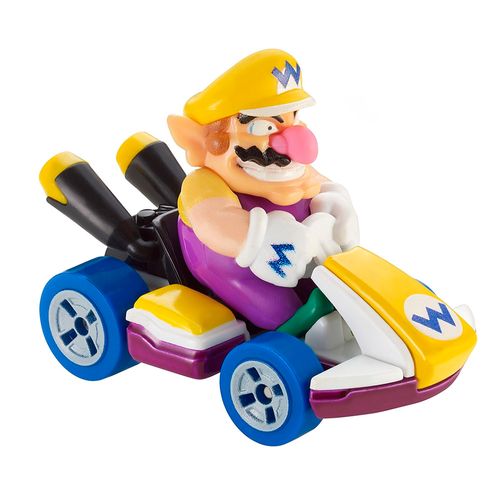 Hot Wheels Mario Kart vehículo con personajes