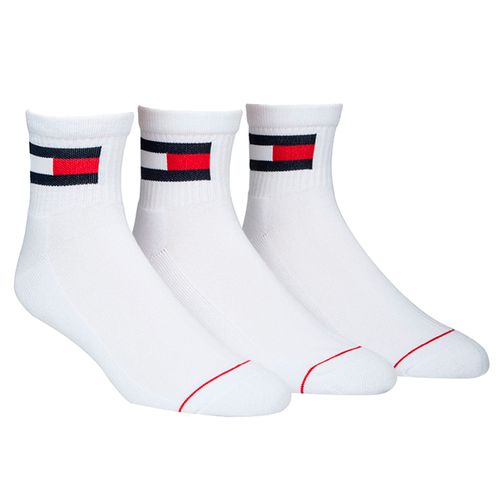 3 pack de calcetines deportivos para caballero white multi