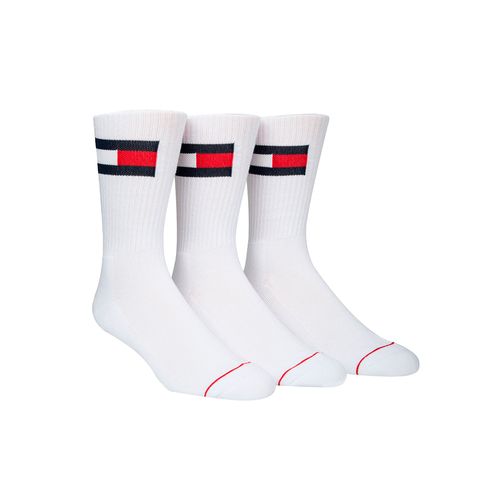 3 pack de calcetines deportivos para caballero white multi