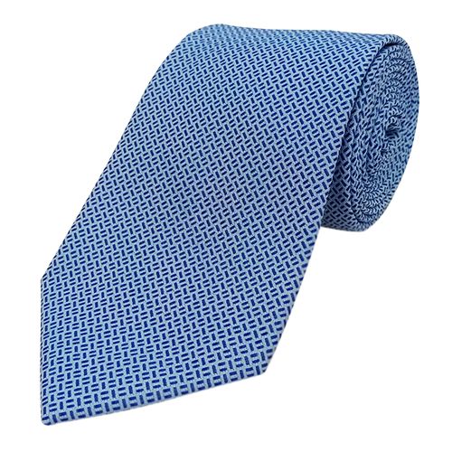 Corbata print para caballero blue