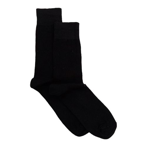 Par de calcetines de vestir Piero Butti negros para hombre