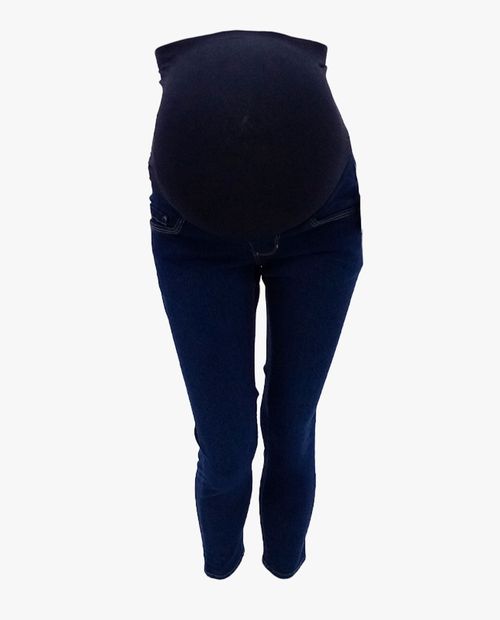 Jeans básico skinny seamless marino azul oscuro