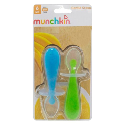 Set de 2 cucharas ultrasuaves para bebé (surtido)