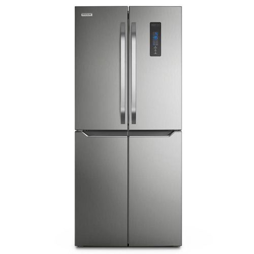 Refrigeradora bottom freezer 15pcu s/dispensador inox / FRQU40E3HSS
