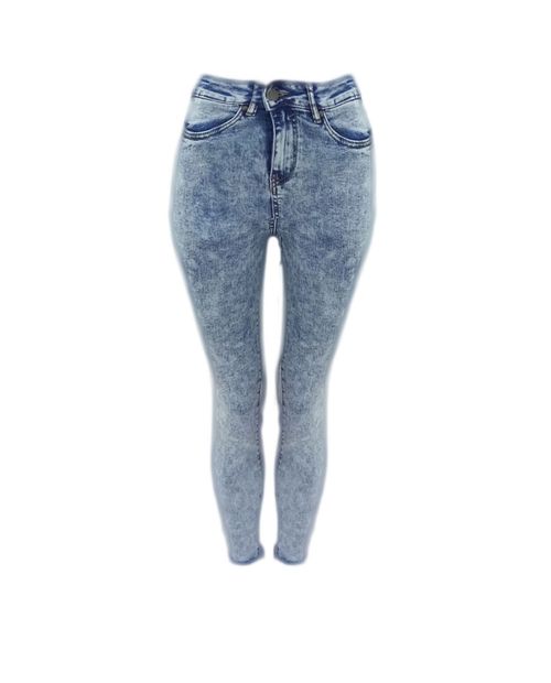 Jeans Most Wanted skinny azul degradado cintura alta para dama