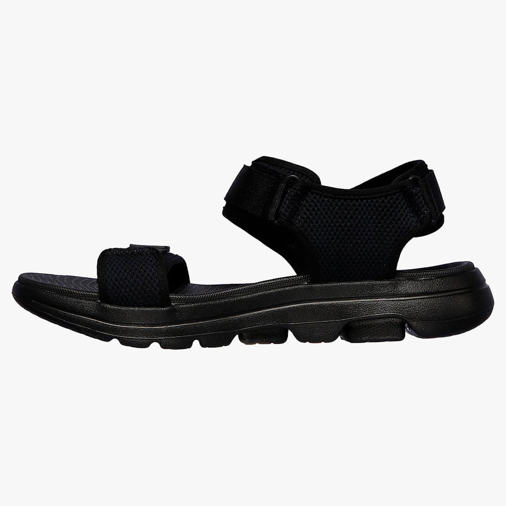 Sandalia Skechers negra para caballero