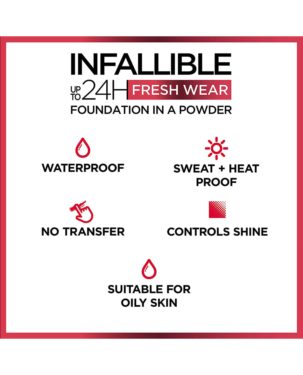 Base L'Oreal Paris Infalible hasta 24 horas de base de Fresh Wear –  Olympia.ve