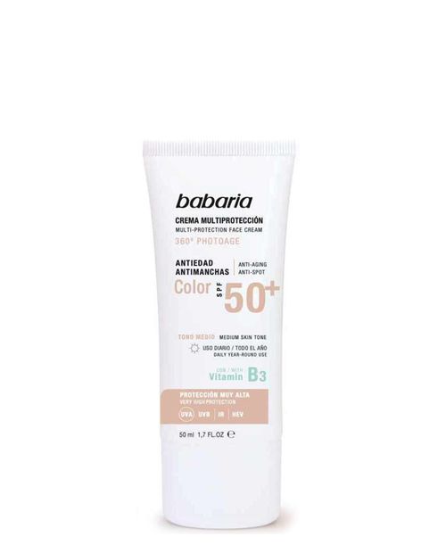Crema Facial Multiprotección Photoage Color SPF50+ 50ml