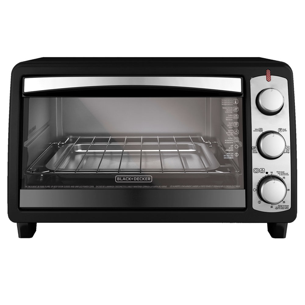 Grupo Castro. *SIN CAJA ORIGINAL* HORNO TOSTADOR CTO6335S BLACK DECKER  DIGITAL 21.8 x12.4 x14.5