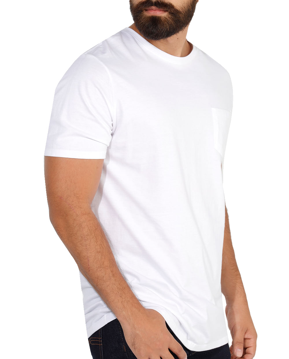 Camiseta básica blanca hombre – Bausi