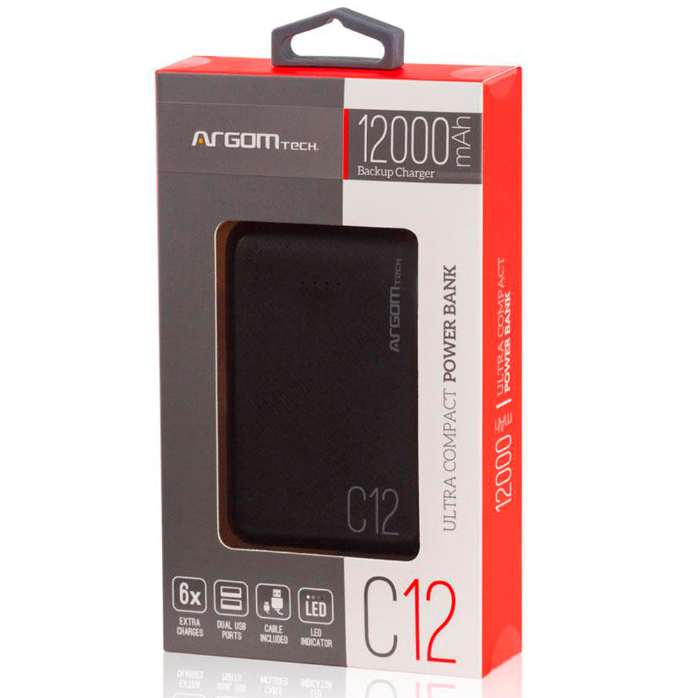 Powerbank Silicon Power 12000 MAh Sp 102 Blanc Double USB Portable