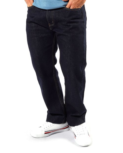 Jeans Levi's 505 regular fit azul oscuro para hombre