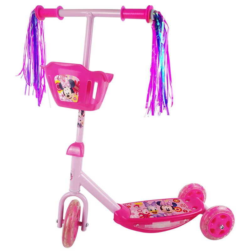 Foster Minnie Monopatin 3 ruedas Scooter C Luces y Sonido