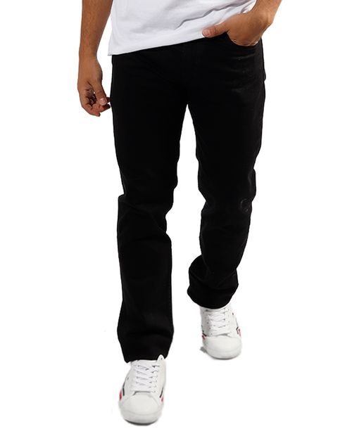 Levi's 511 jeans denim negros de corte slim para hombre