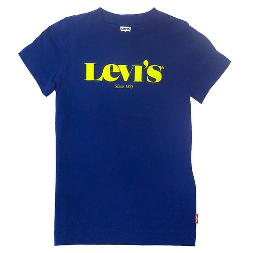 Camiseta azul levis para niño