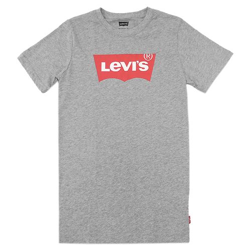 Camiseta levis gris heather para niño