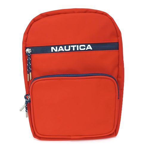 Cartera backpack Nautica color rojo para dama