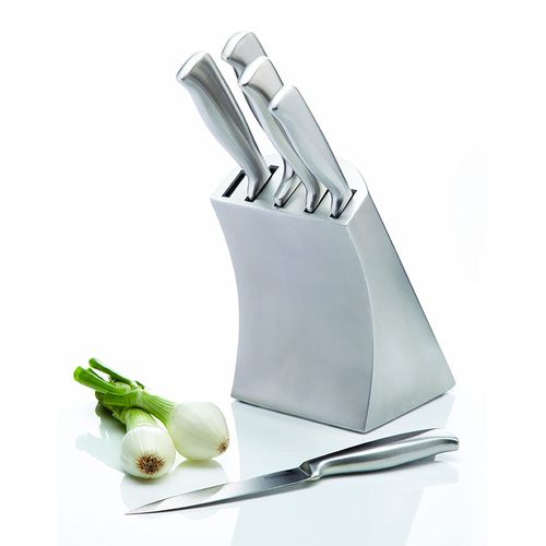 Set Tabla de Picar + Cuchillo + Pelador + Tijera para Cocina Celeste C51 -  Promart