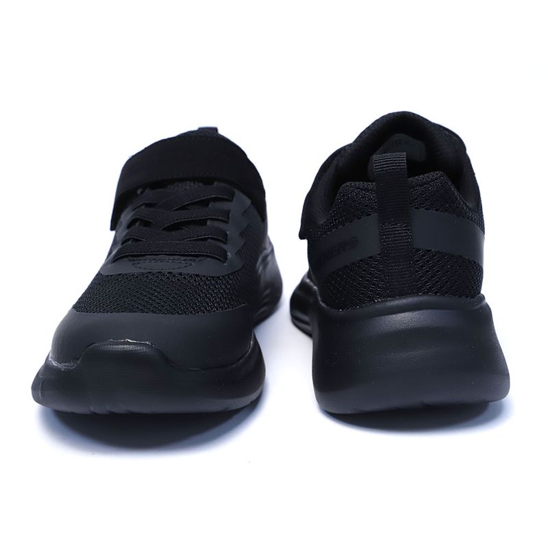 Calzado deportivo escolar Skechers negro para ni o