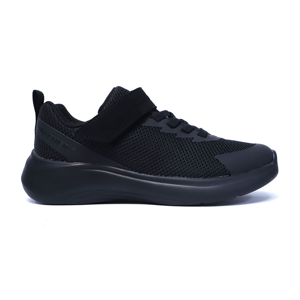 Zapato deportivo escolar Skechers negro para nino Siman Costa Rica