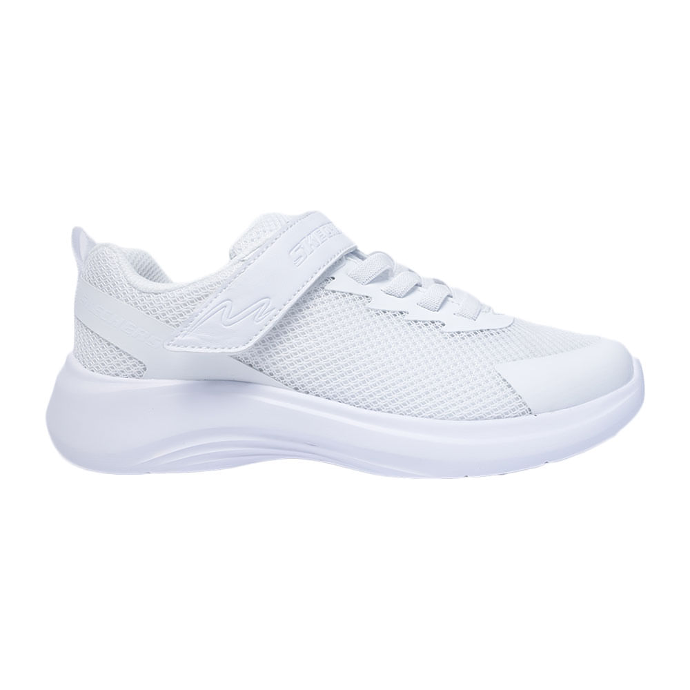 Tenis skechers para niño blancos new arrivals