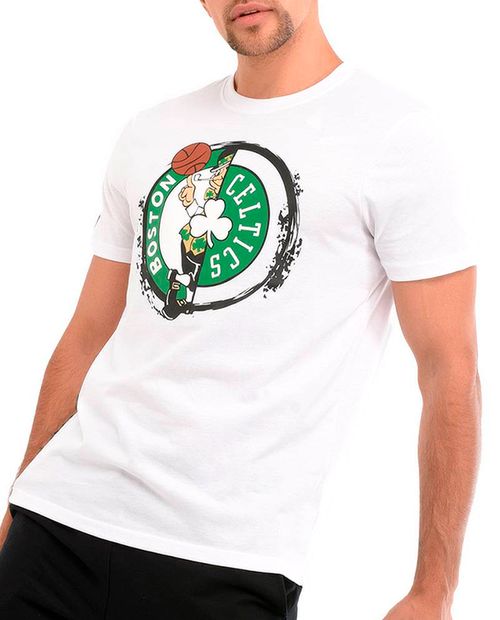 Camiseta deportiva celtics blanca