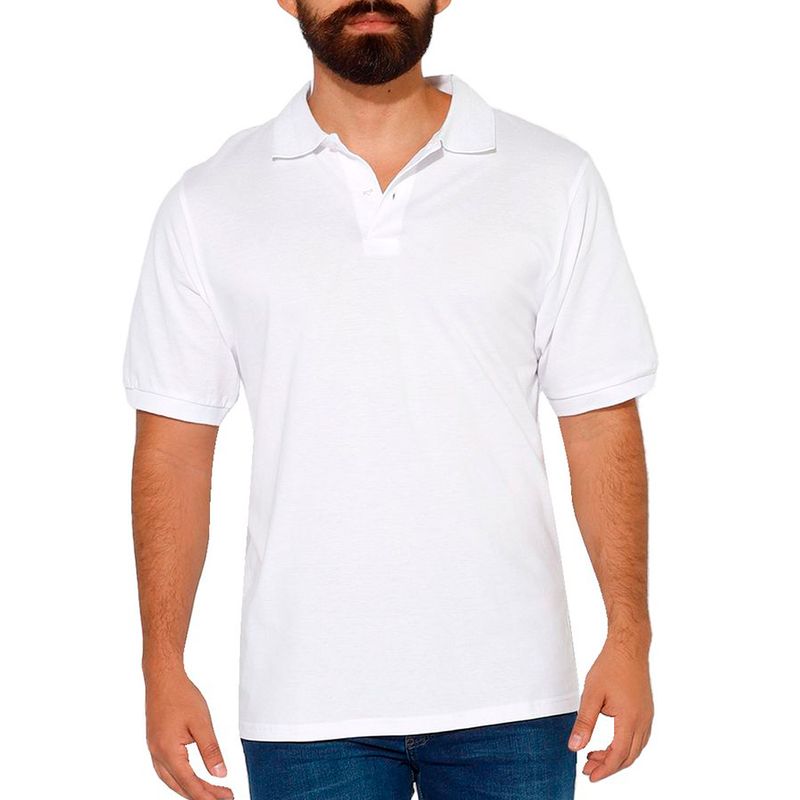 Camisa polo blanca