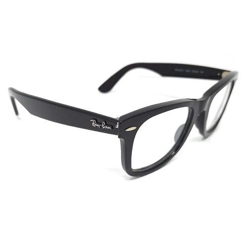 Aro completo acetato color negro unisex