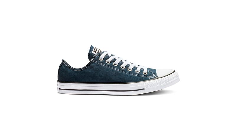 Zapato deportivo casual Converse Chuck Taylor All Star color azul marino para mujer