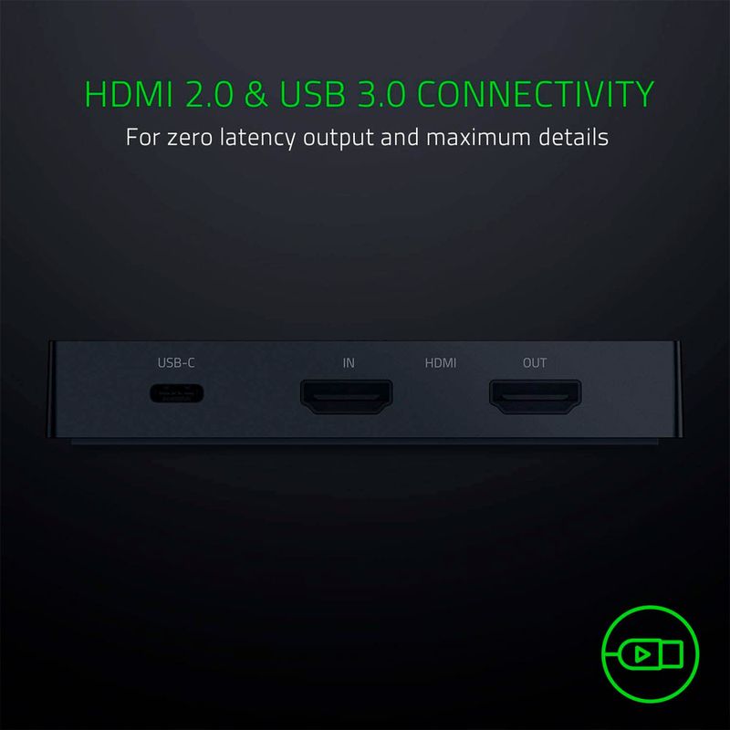 Razer hd game capture card black