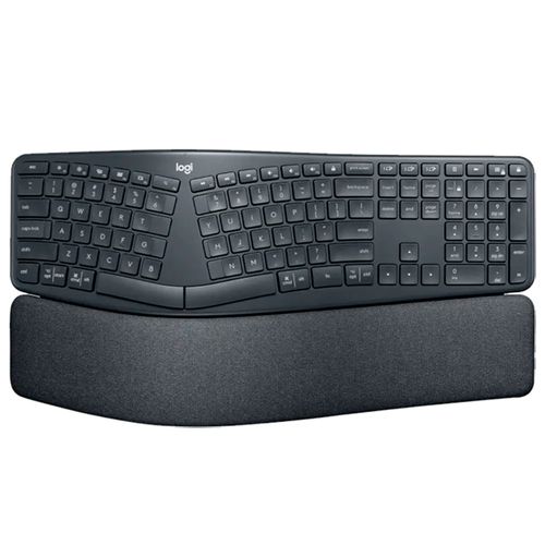 Teclado logitech k860 ergonomico split bt o usb español