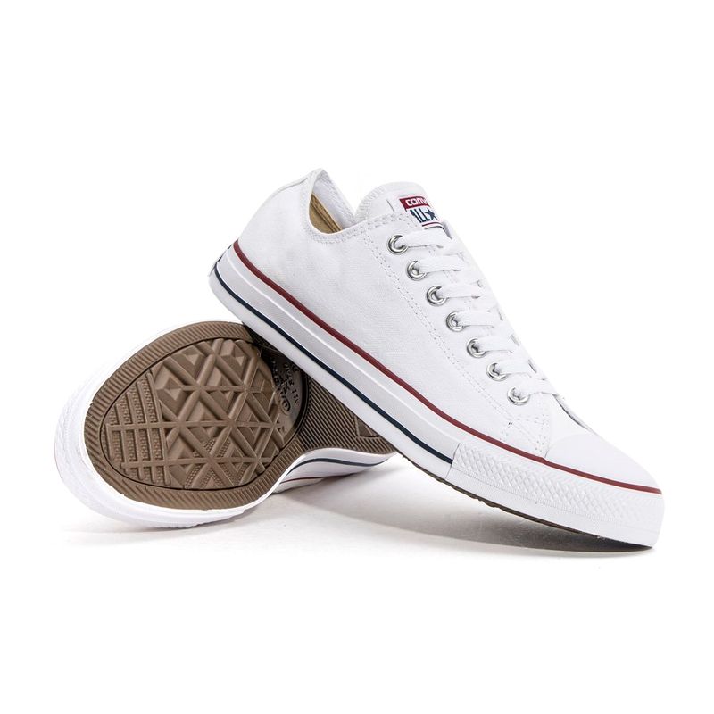 Tenis shops converse blancos para hombre