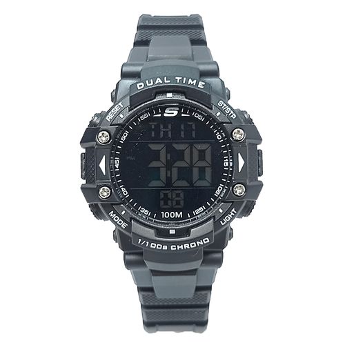 Reloj Skechers digital caucho negro para hombre