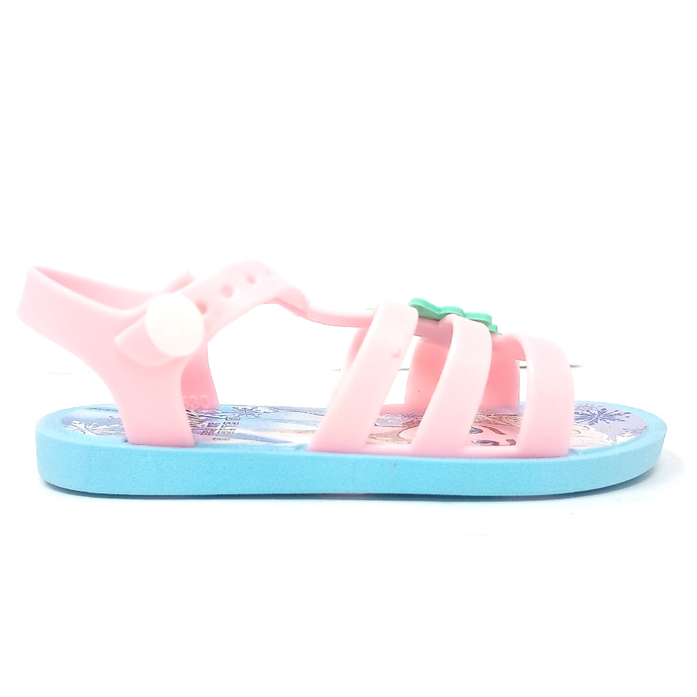 Sandalia casual Disney frozen rosado y morado para niña bebe-Surtido