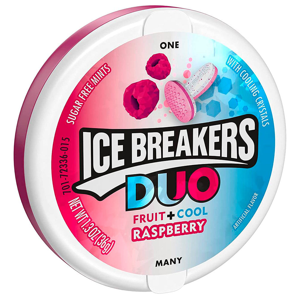 Mentas Ice Breaker Dúo sin azúcar 36g Siman El Salvador